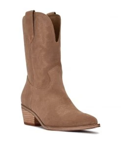 Nine West Yodown Western Booties Shoes