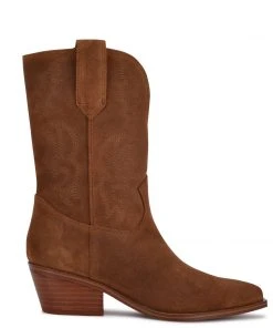Nine West Shoes Yodown Western Booties