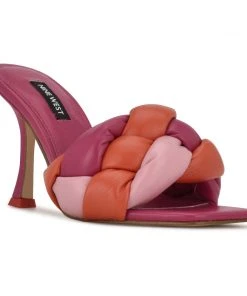 Nine West Weave Got You Yoyo Heeled Slide Sandals