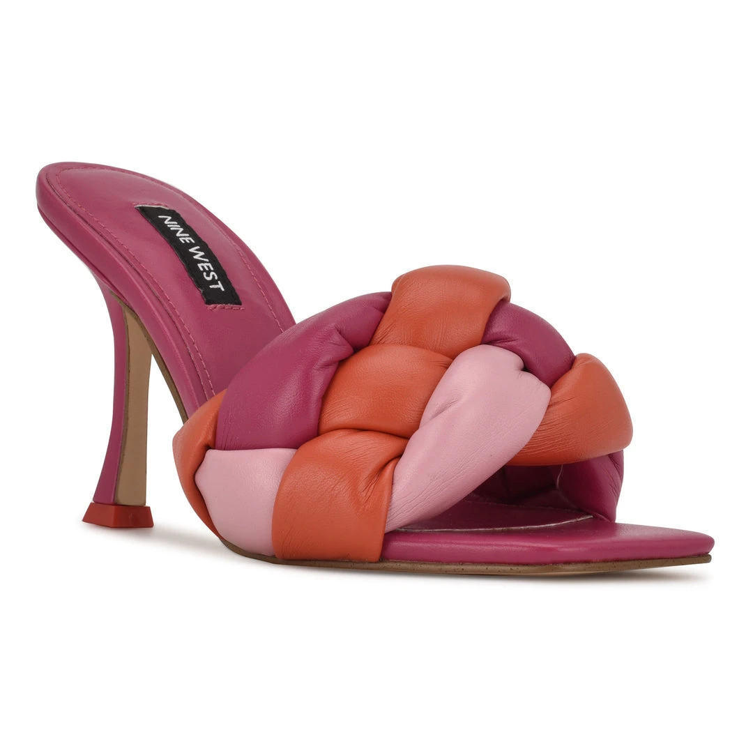 Nine West Weave Got You Yoyo Heeled Slide Sandals 4 Nine West Weave Got You Yoyo Heeled Slide Sandals