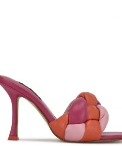 Nine West Weave Got You Yoyo Heeled Slide Sandals