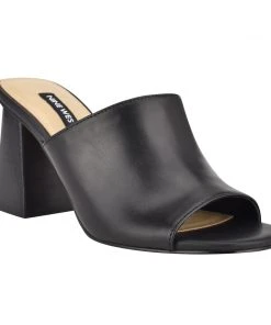 Nine West Heels Yuna Heeled Slide Sandals