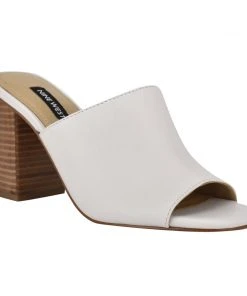 Nine West Shoes Yuna Heeled Slide Sandals