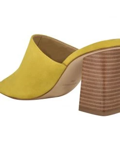 Nine West Color Pop Yuna Heeled Slide Sandals