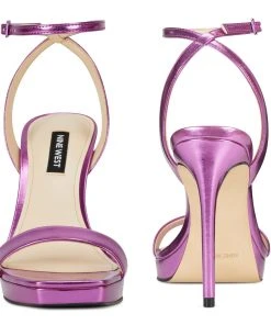 Nine West Zadie Ankle Strap Sandals High Impact Platforms