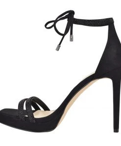 Nine West High Impact Platforms Zaedyn Ankle Tie Sandals