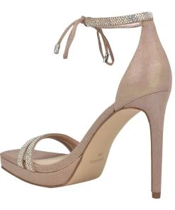 Nine West High Impact Platforms Zaedyn Ankle Tie Sandals