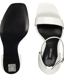 Nine West Heels Zariah Ankle Strap Sandals