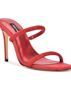 Nine West Color Pop Zarleen Heeled Slide Sandals