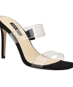 Nine West Heels Zarley Heeled Slide Sandals
