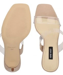 Nine West Heels Zarley Heeled Slide Sandals