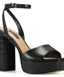 Nine West Zenna Platform Sandals High Impact Platforms
