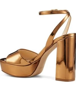 Nine West Zenna Platform Sandals High Impact Platforms