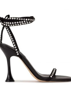 Nine West Zing Ankle Wrap Sandals