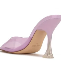 Nine West Color Pop Zooza Heeled Slide Sandals