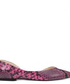 Nine West Aryn Half D'Orsay Flats Color Pop