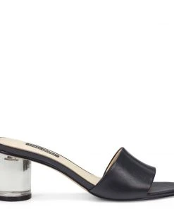 Nine West Fab Open Toe Slide Sandals