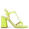Nine West Color Pop Glimmer Block Heel Sandals 1 Nine West Color Pop Glimmer Block Heel Sandals