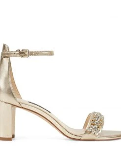 Nine West Metallic Mindset Perla Dress Sandal